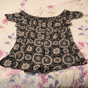 Torrid Cold Shoulder Blouse